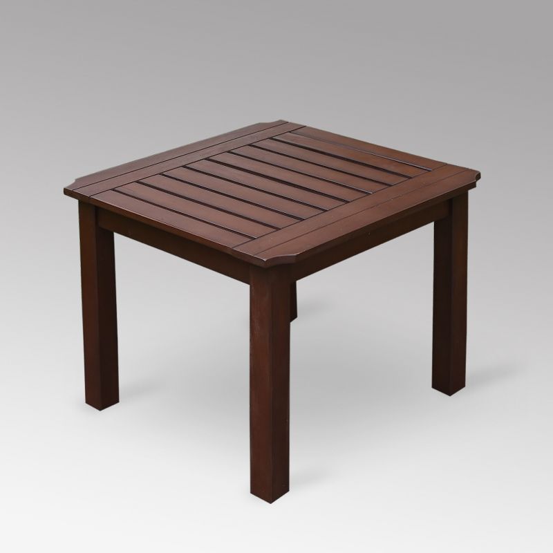 Sopra Wood Patio Side Table - Cambridge Casual