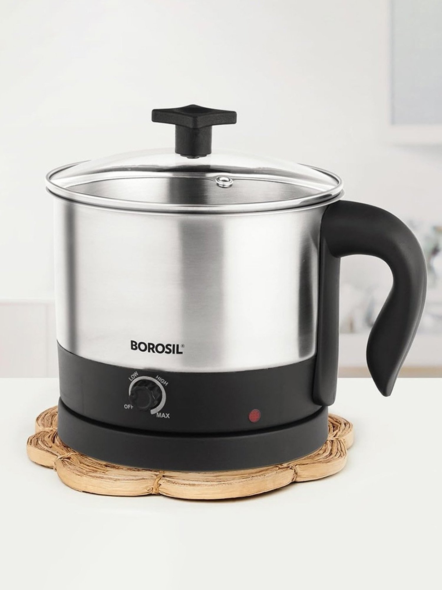 Pigeon by Stovekraft Swift Multi Cook Kettle 1.5L (Blue)