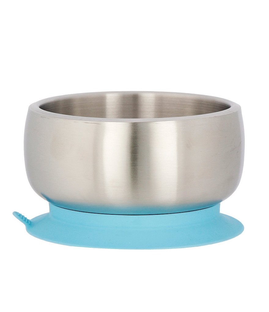 Avanchy Stainless Steel Suction Baby Feeding Bowl & Air Tight Lid