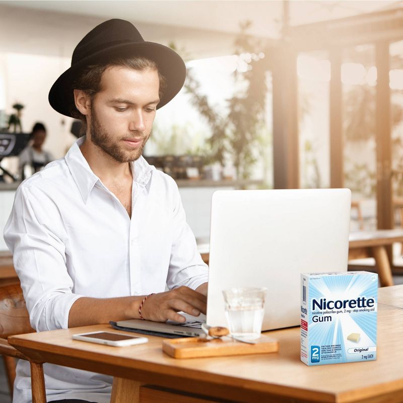 Nicorette 2mg Stop Smoking Aid Gum - Original - 170ct