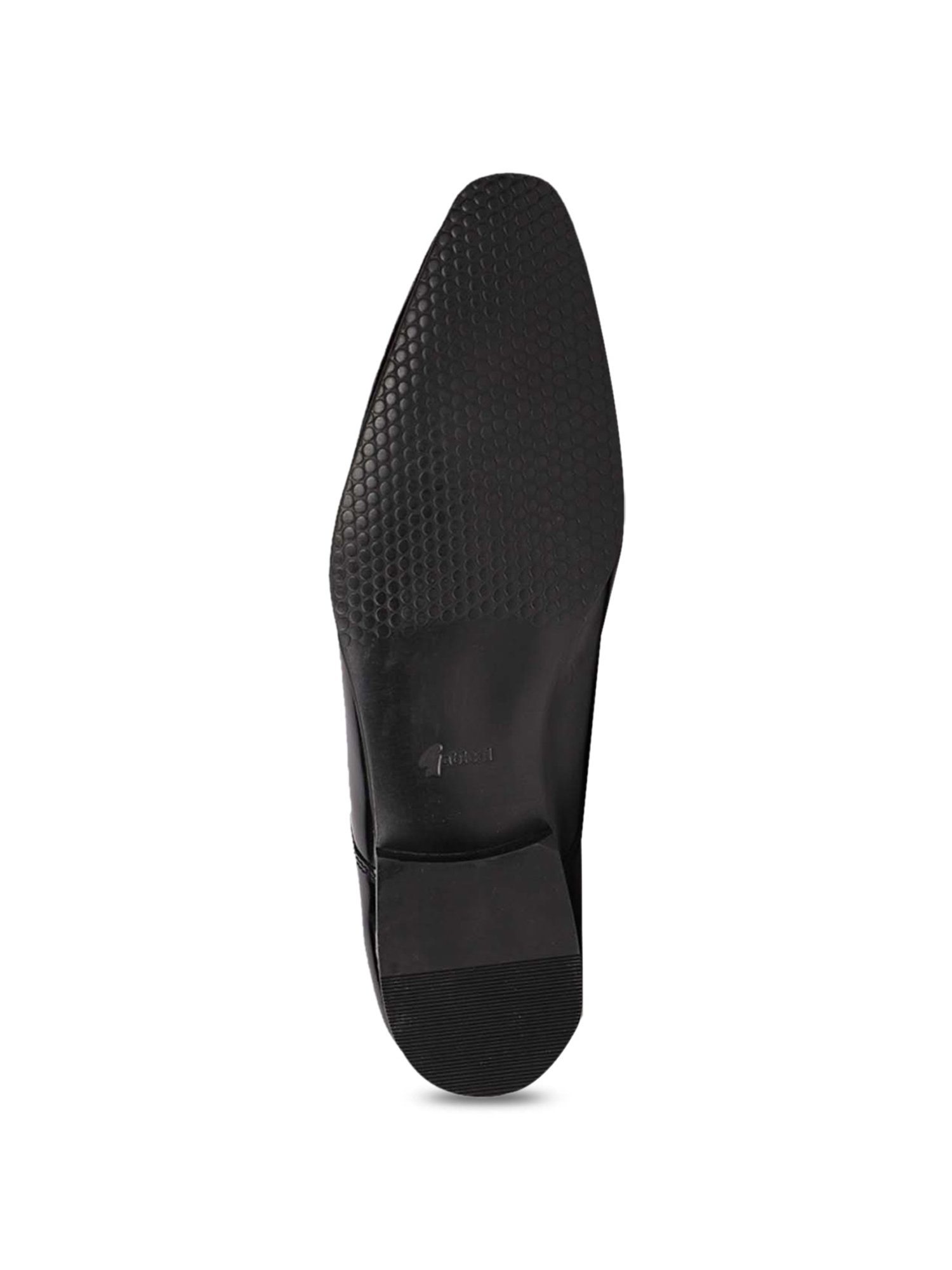 Gabicci Men's Dapper Black Derby Shoes