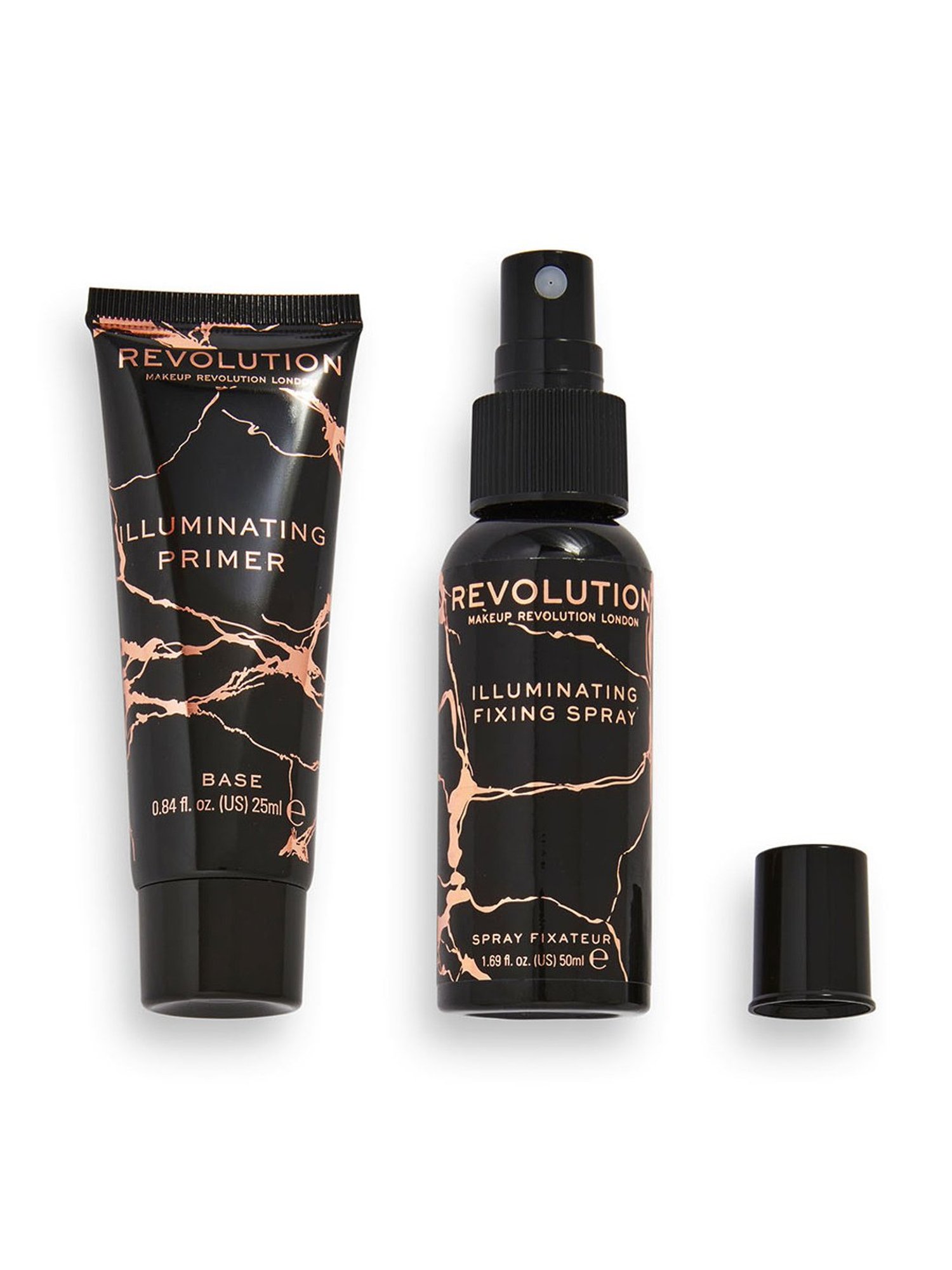 Makeup Revolution Illuminating Prime & Fix Duo Gift Set