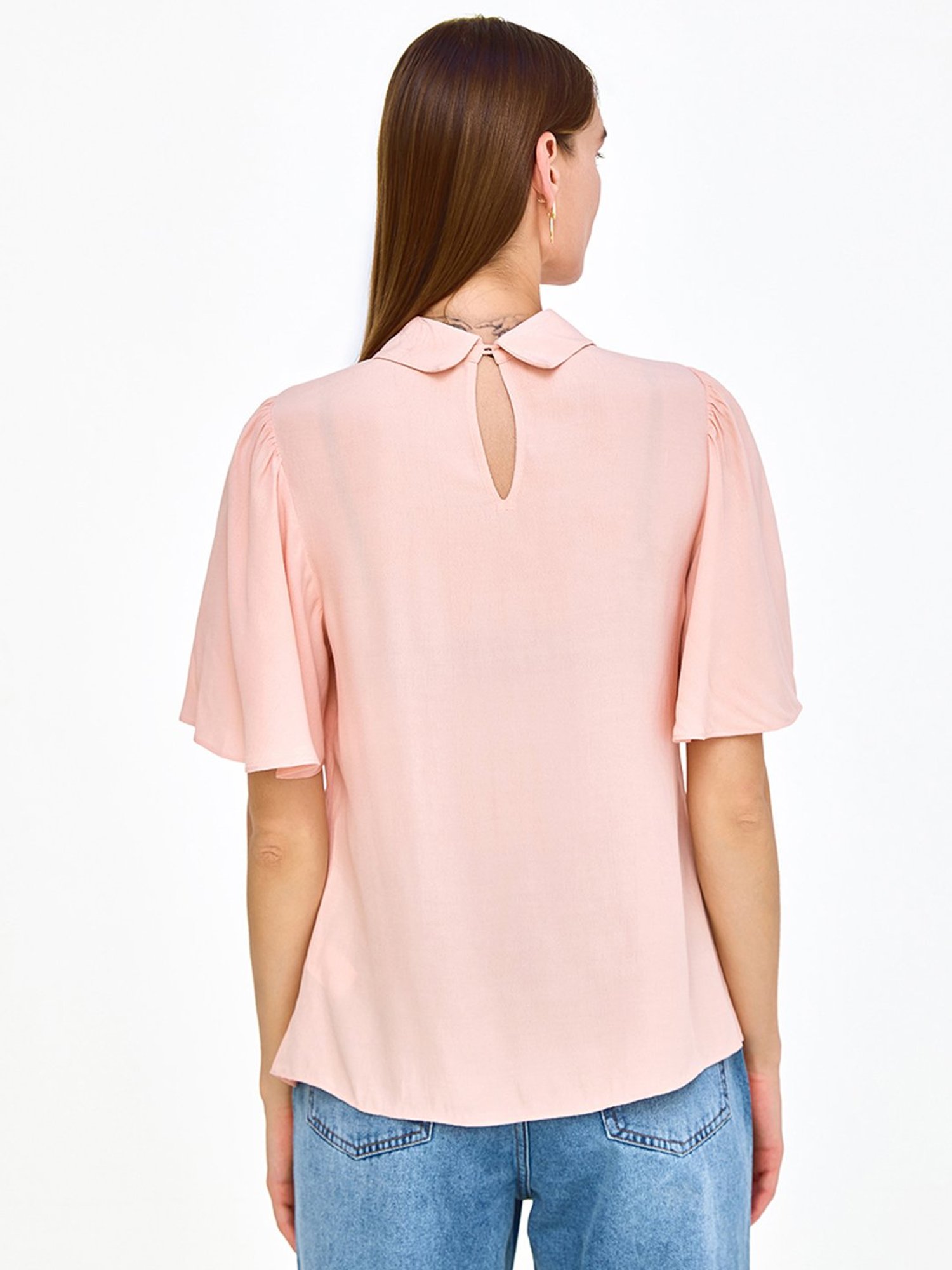 Cover Story Pink Regular Fit Top