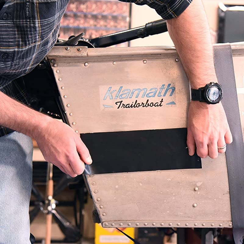 amp Shield Power Tape Black All Weather Tape | Stretchy Sealing Tape for Roofing Waterproof Tape for Pipes | Holes amp Cracks | Butyl Tape 4 inch x 5 feet