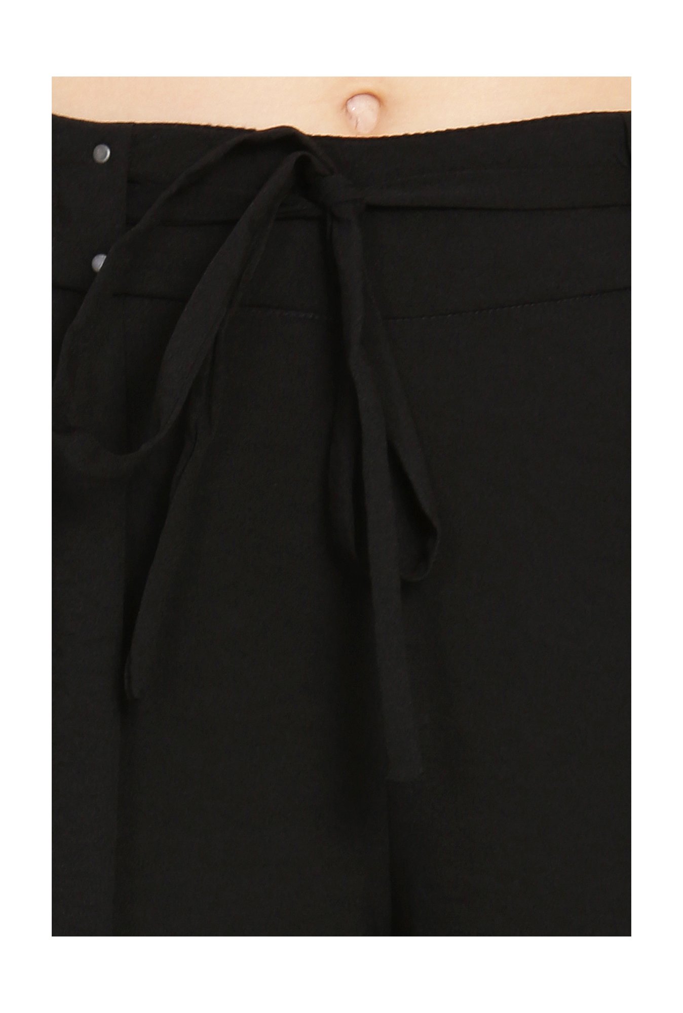 Westwood Black Pleated Palazzo