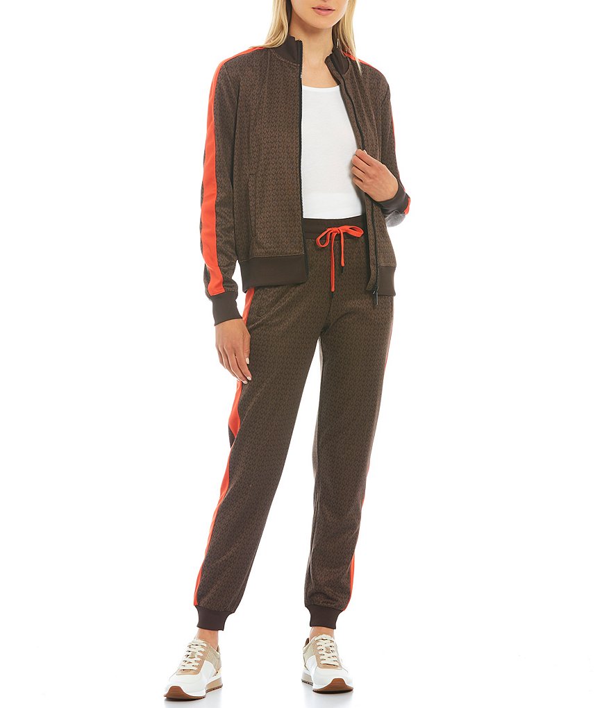 Splendid Knit Zip Up Drawstring Hoodie