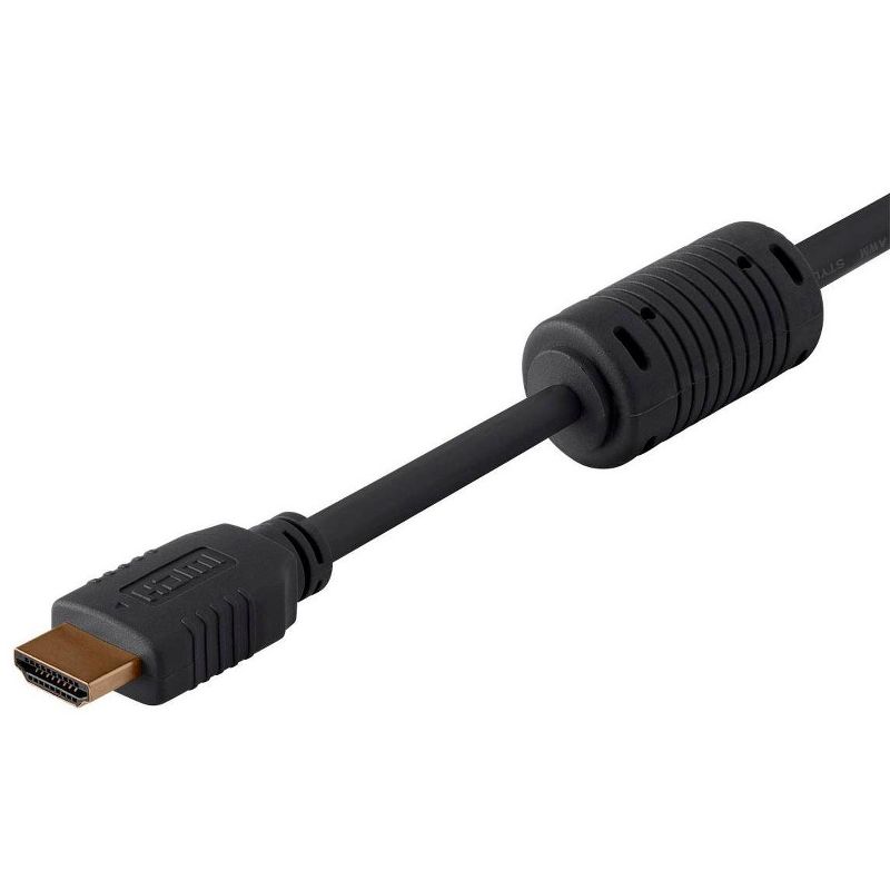 C2G 35ft 4K HDMI Cable with Gripping Connectors - Plenum Rated - 40 ft HDMI A/V Cable for Audio/Video Device