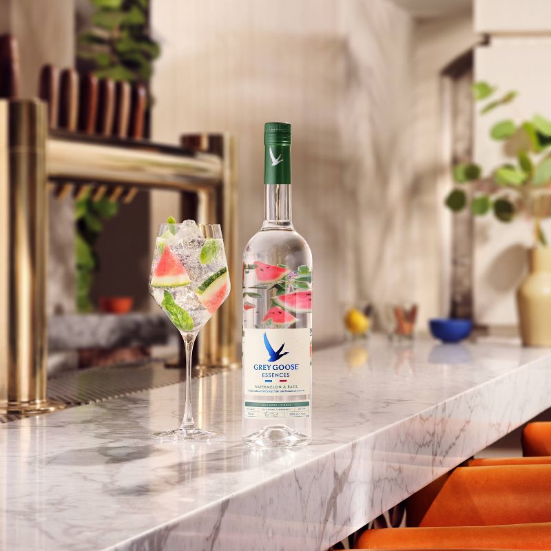 Grey Goose Essences Watermelon & Basil Flavored Vodka - 750ml Bottle