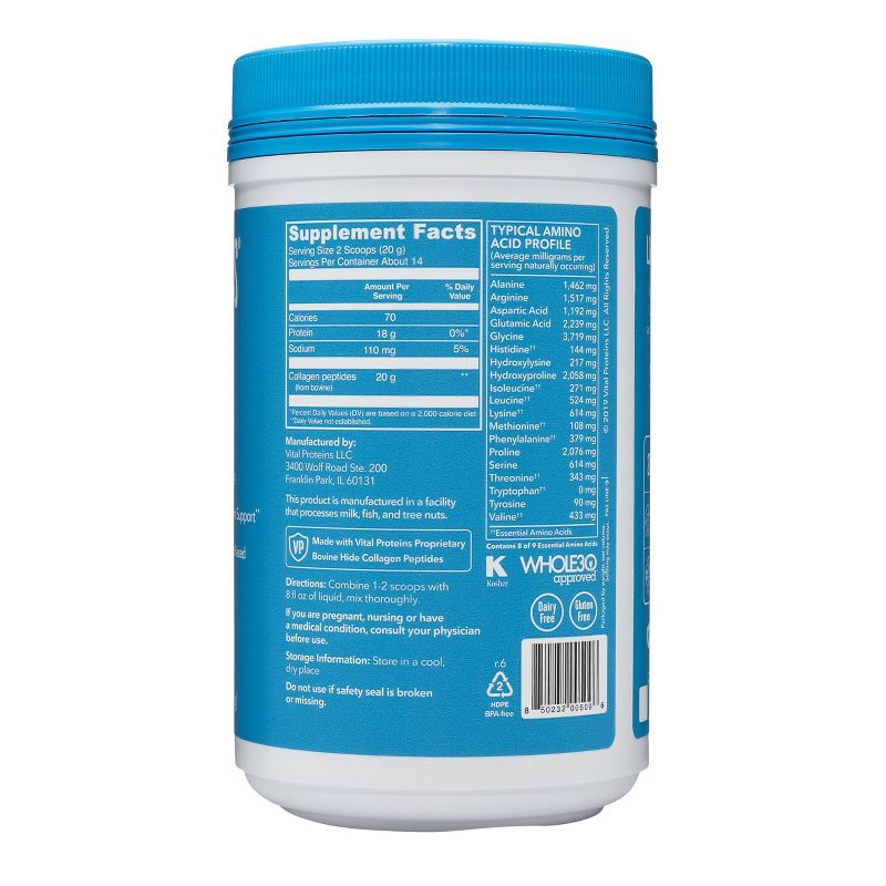Vital Proteins Collagen Peptides Supplement Powder - 10oz