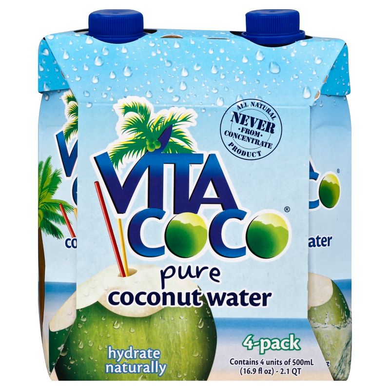 Vita Coco Original Coconut Water - 4pk/500ml Cartons
