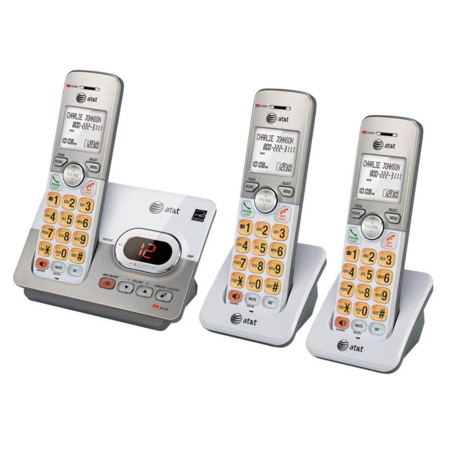 ATT EL52303 3 Handset Cordless Phone with Digital Answering System - DECT 6.0