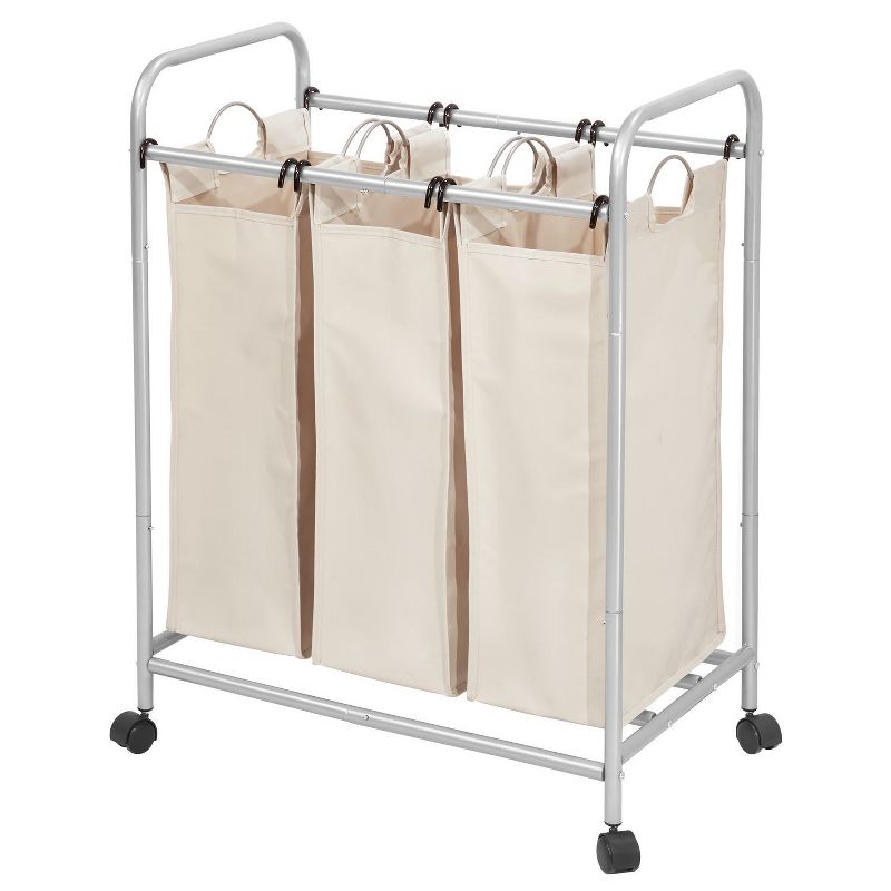Neatfreak Easy Access Double Laundry Sorter with Folding Table