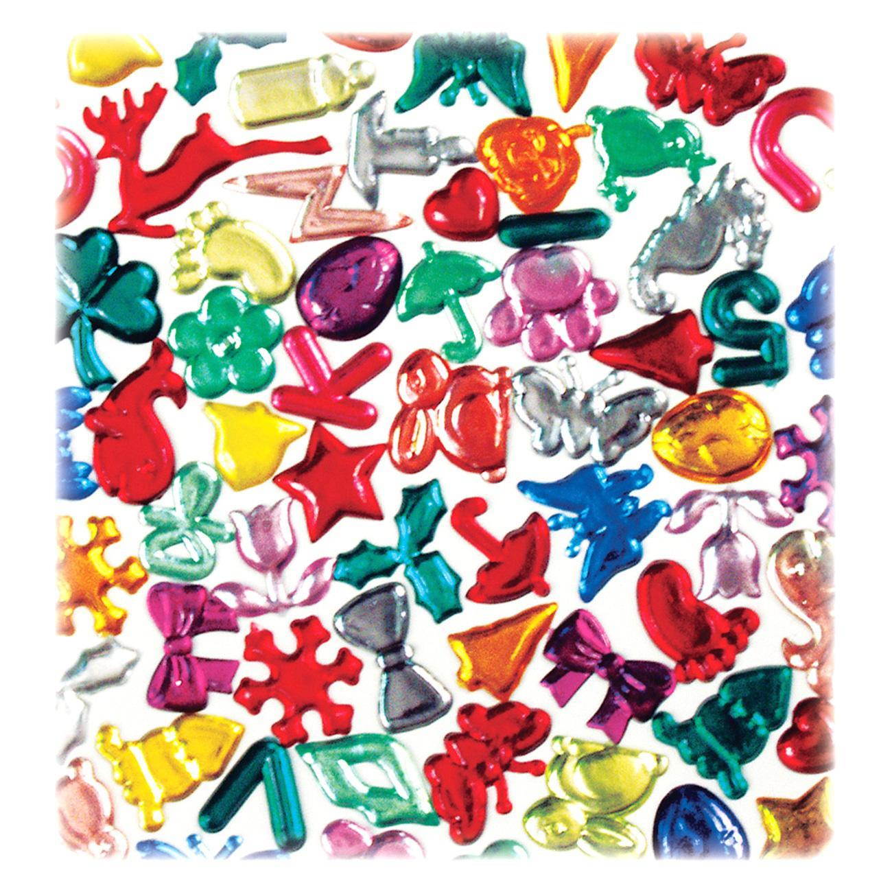 ChenilleKraft 1/2 lb Acrylic Gems - Acrylic - Assorted