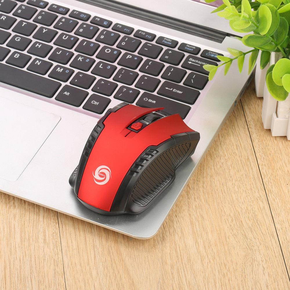 2.4Ghz Mini Wireless Optical Gaming Mouse Mice& USB Receiver For PC Laptop