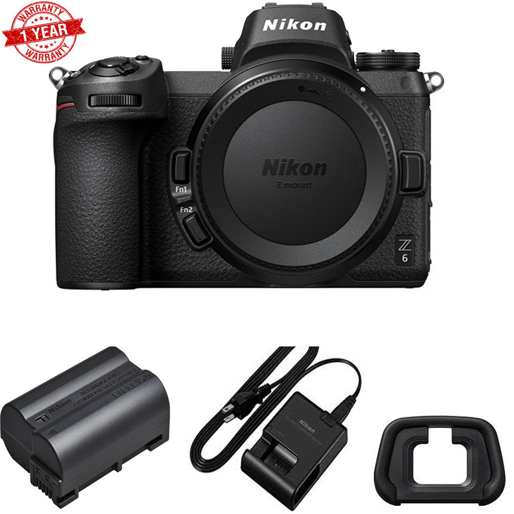 Nikon Z 6 Mirrorless Digital Camera (Body Only) USA