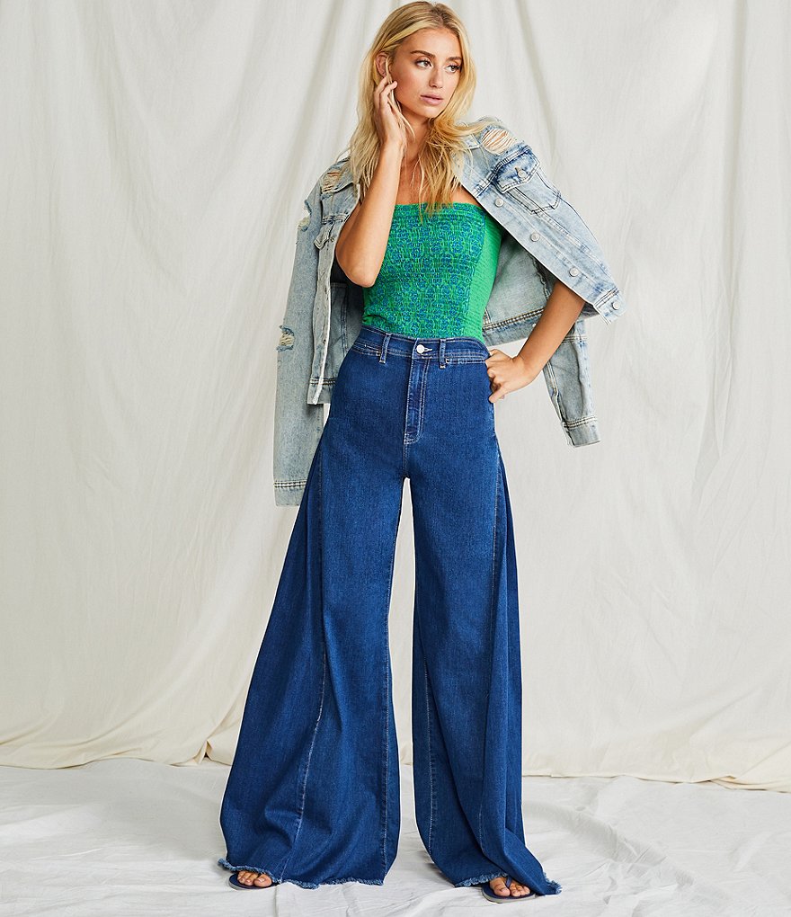 Free People Rumors Denim Jacket