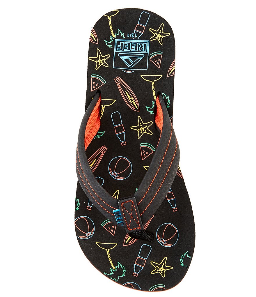 Reef Boys' Ahi Glow Flip Flop (Youth)