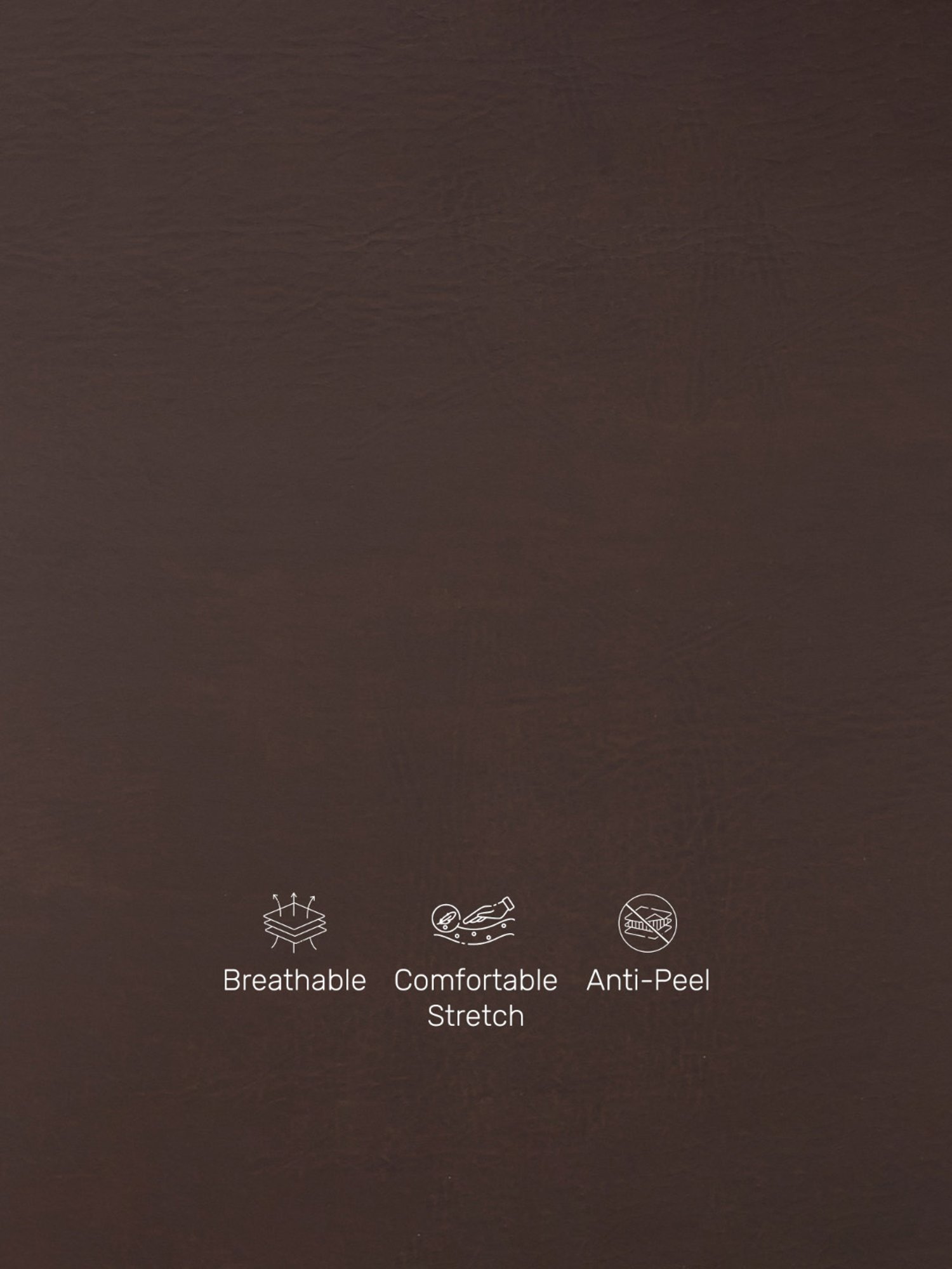 Durian Lincoln Brown Premium Leatherette Office Chair