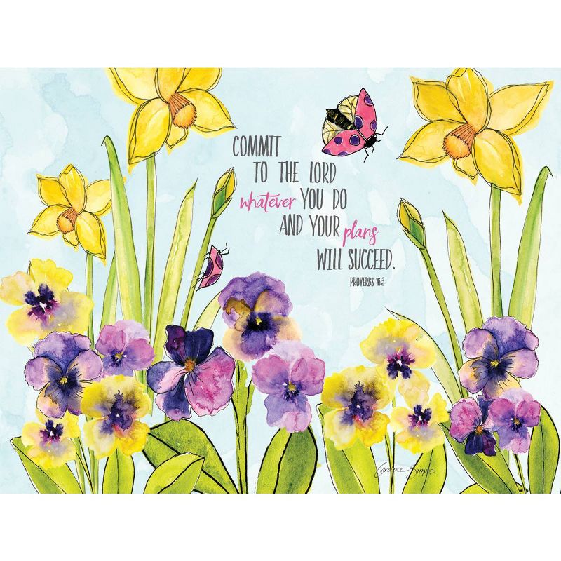 18ct 5.25"x4" All Occasion Multiple Blessings Note Cards - LANG