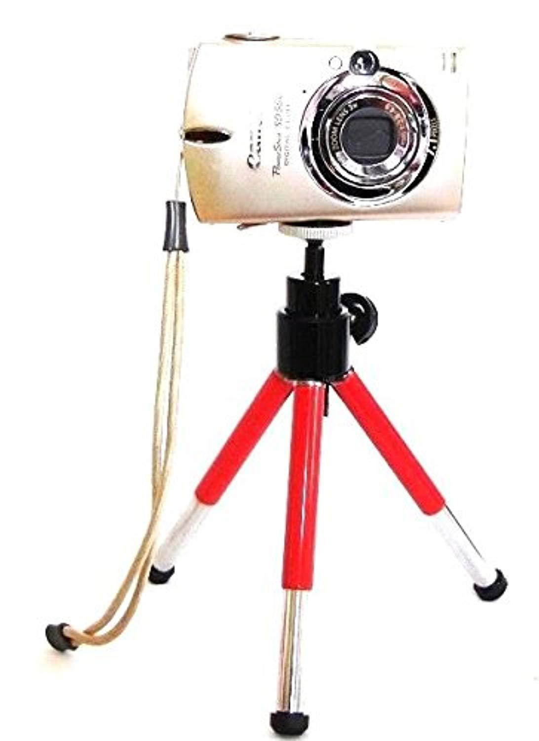 8" table top mini tripod for sony dsc-w650 dsc-w620 dsc-w610 dsc-w710