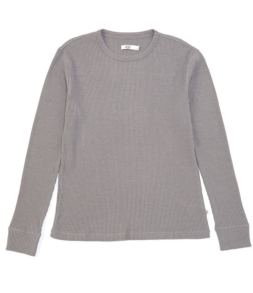 UGG&reg; Adam Long Sleeve Ribbed Waffle Shirt