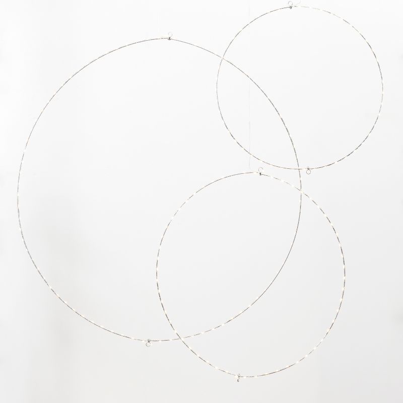 Everlasting Glow Set of 3 Battery Operated LED Rings