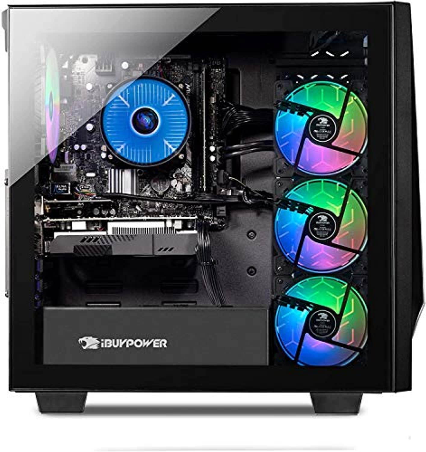 iBUYPOWER Gaming PC Computer Trace Desktop (AMD Ryzen 5 3600 3.6GHz, NVIDIA GeForce GT 730 2GB, 8GB DDR4 RAM, 240GB SSD, WiFi Ready, Windows 10 Home) w/OD Mouse Pad