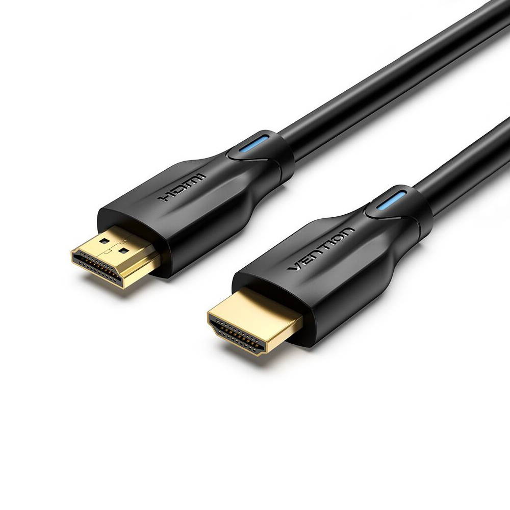 Vention HDMI 2.1 Cable HD Cable with 8K Resolution 4K@120Hz 3D Vision 48Gbps Bandwidth for Computer Smart Box Projector 2m