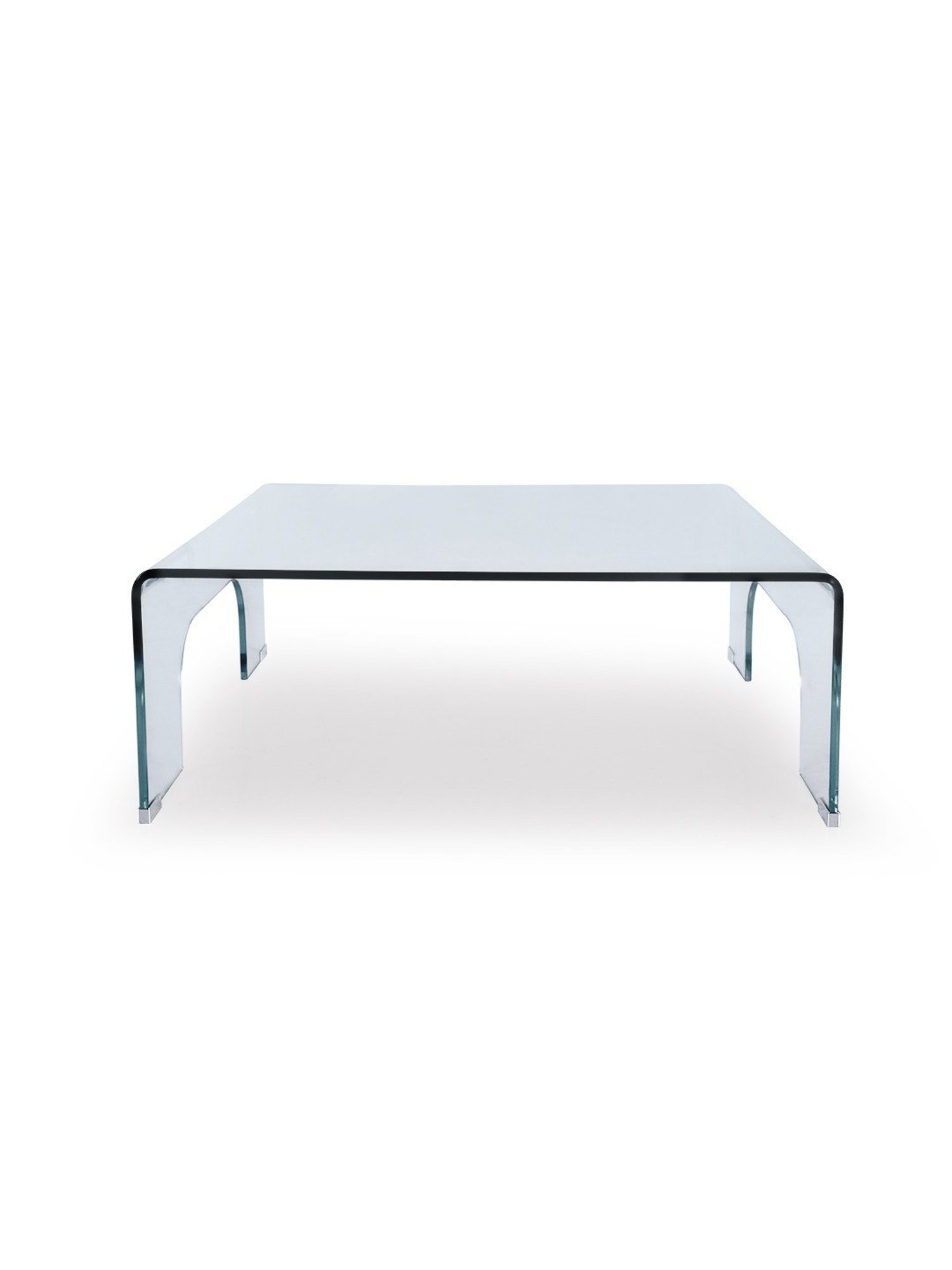 Durian Merida Modern Clear Glass Coffee & Center Table
