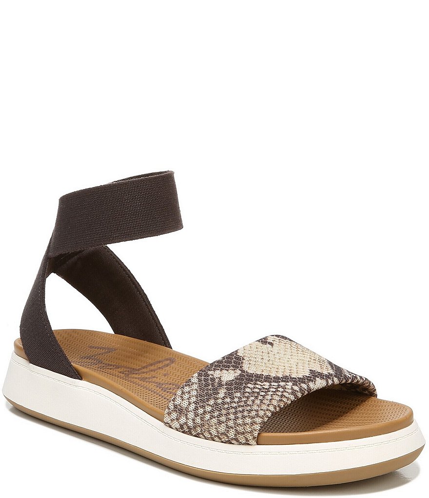 Zodiac Cyprus Snake Print Flatform Sandals
