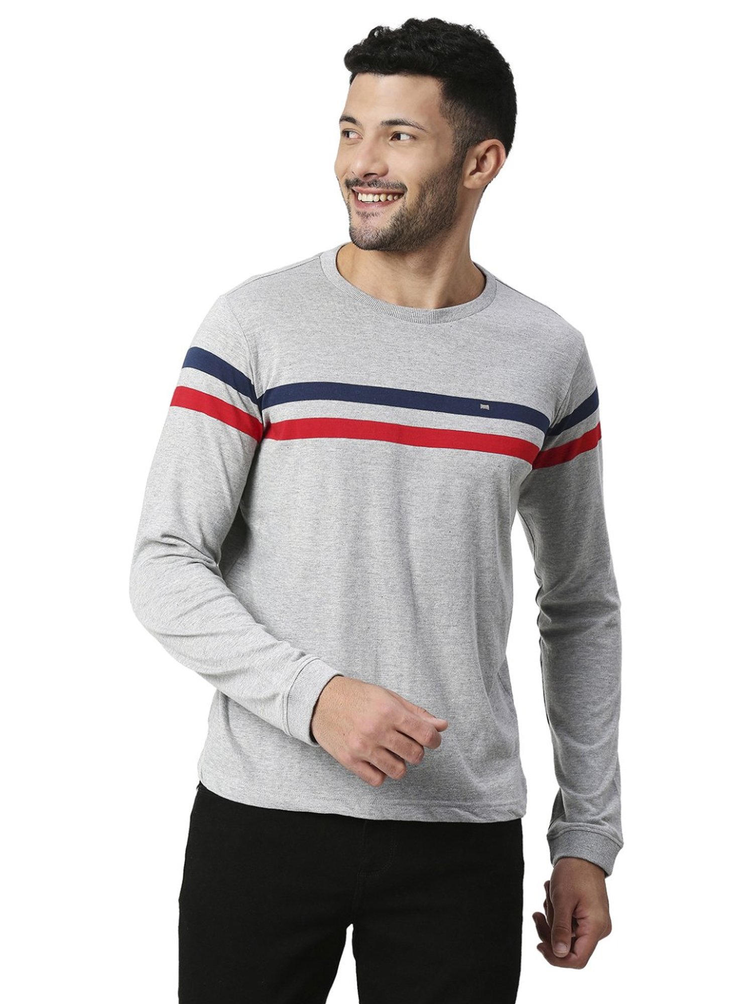 Sweet Dreams Dark Grey Regular Fit Crew T-Shirt