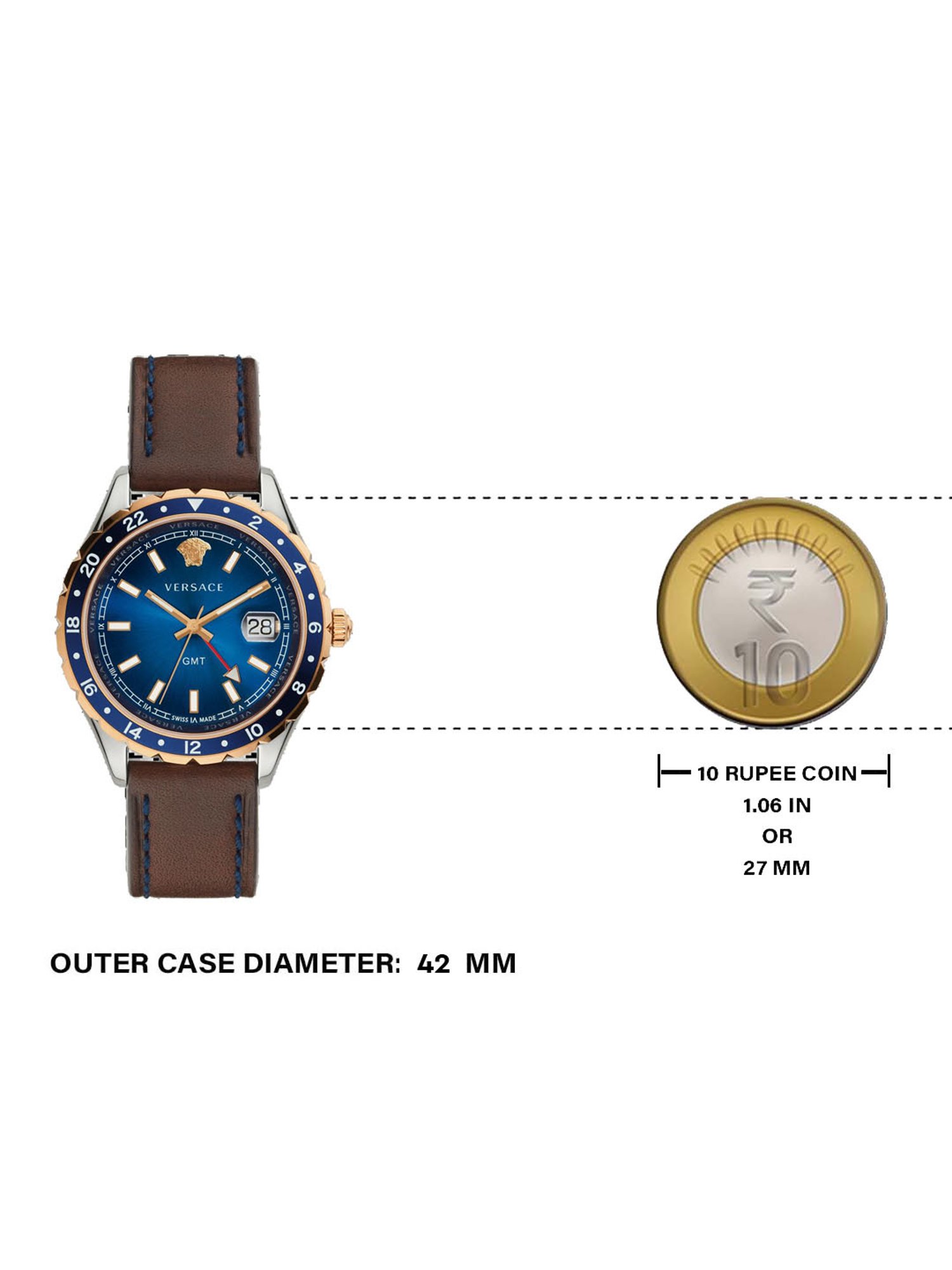 VERSACE V11080017 Analog Watch for Men