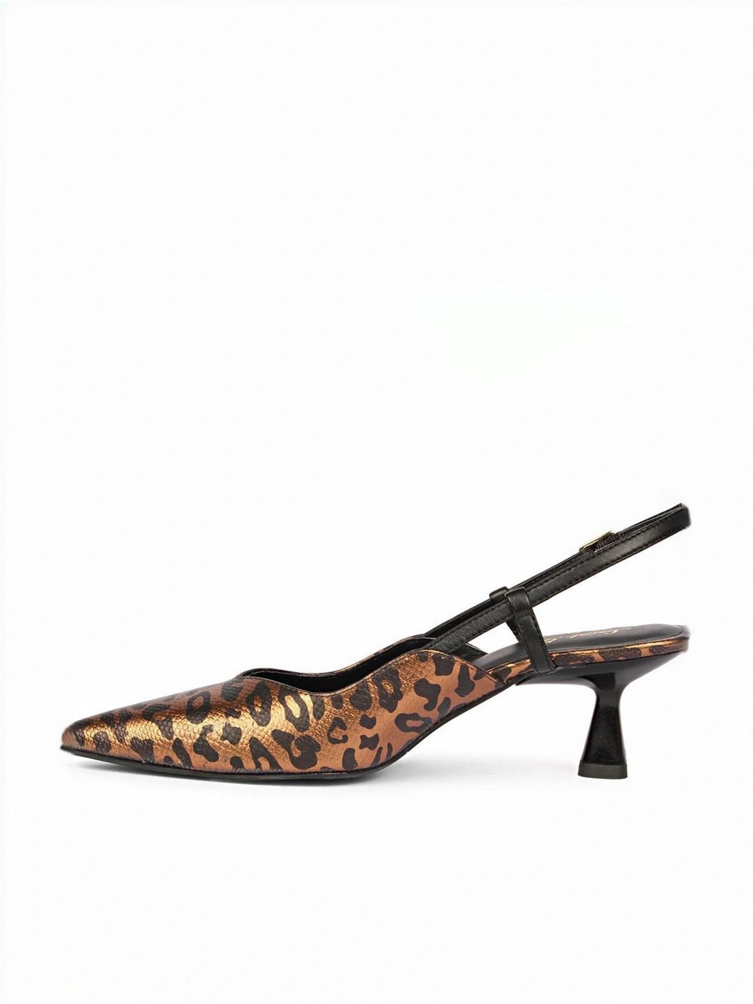 Saint G Women's Quinn Black Sling Back Sandals