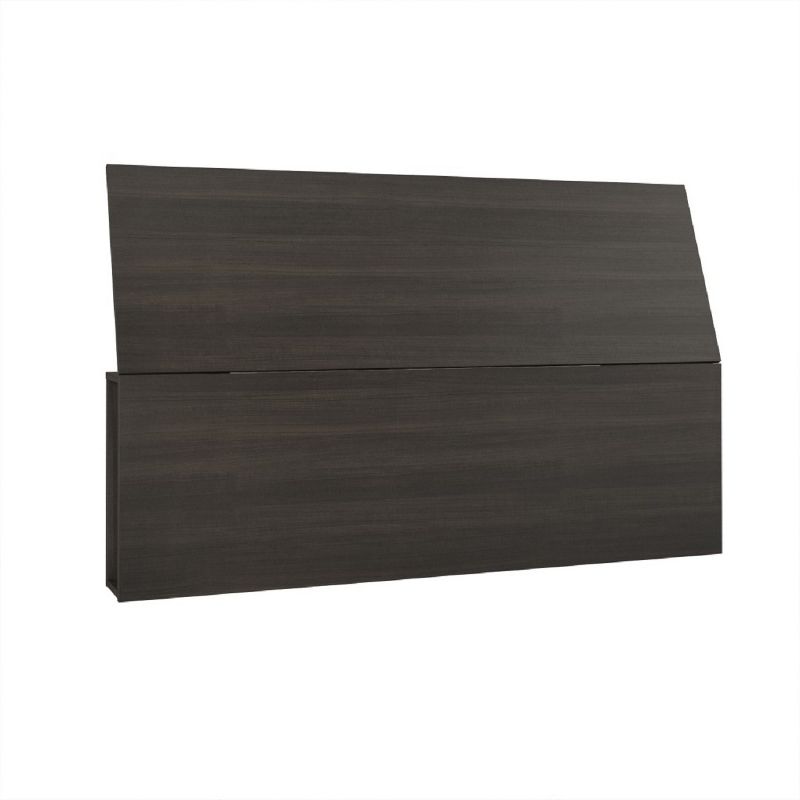 Tribeca Storage Bed and Headboard Queen Black - Nexera