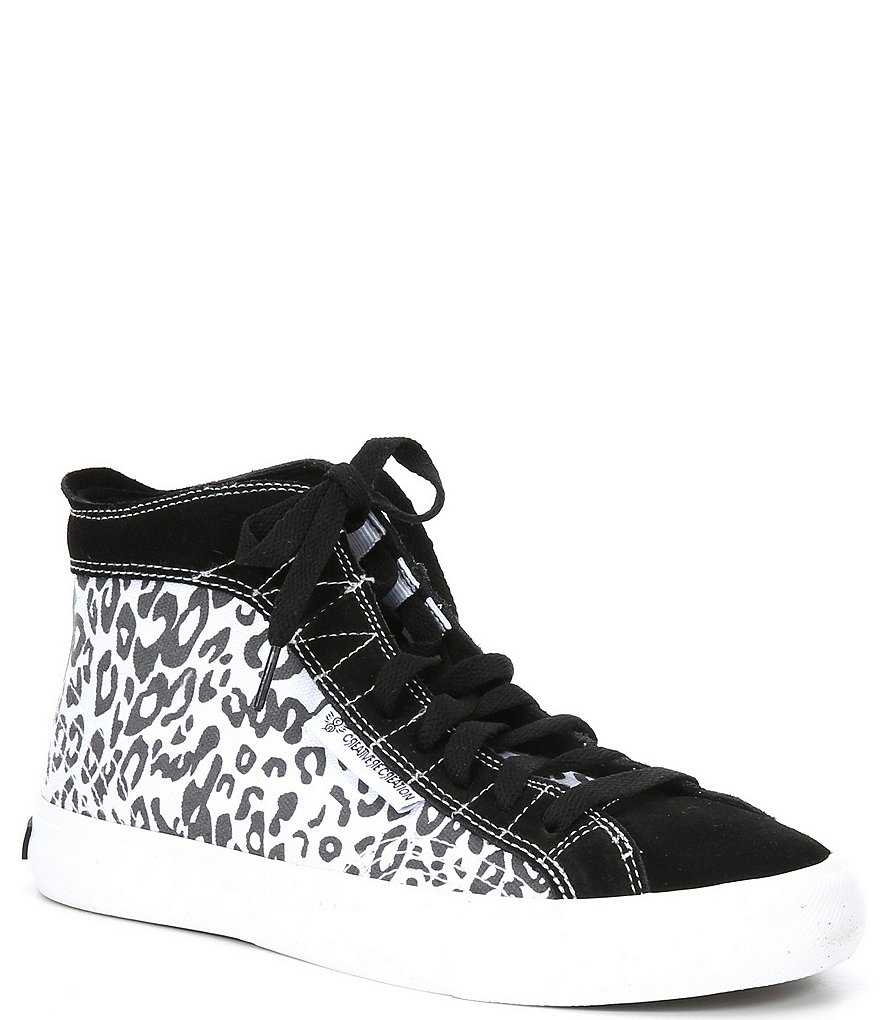 Creative Recreation Women's Helious Cheetah Print High Top Sneakers
