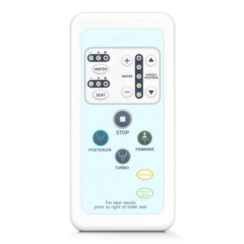 SB-100R Electric Bidet Toilet Seat for Elongated Toilets White - SmartBidet