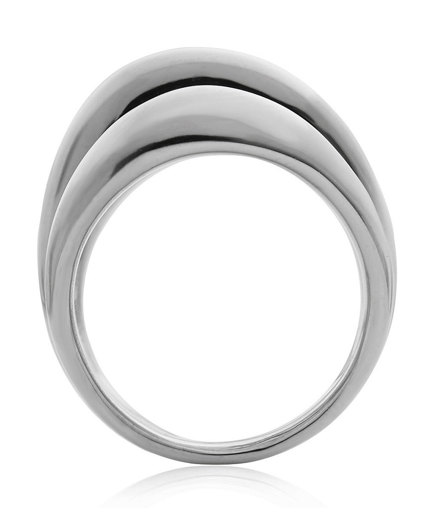 Nambe Multi Band Layered Ring