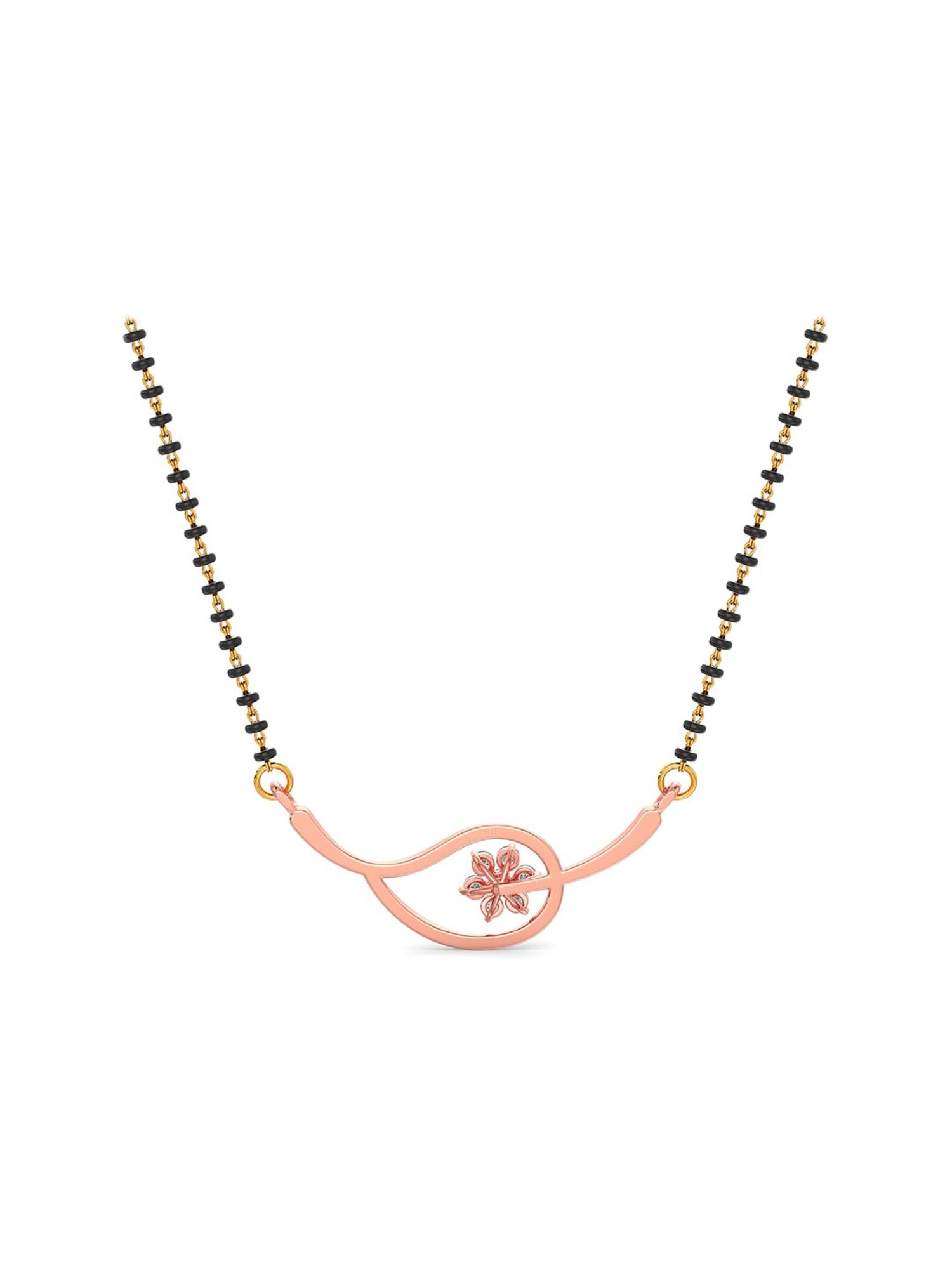 Waman Hari Pethe Jewellers 18k Gold & Diamond Mangalsutra for Women