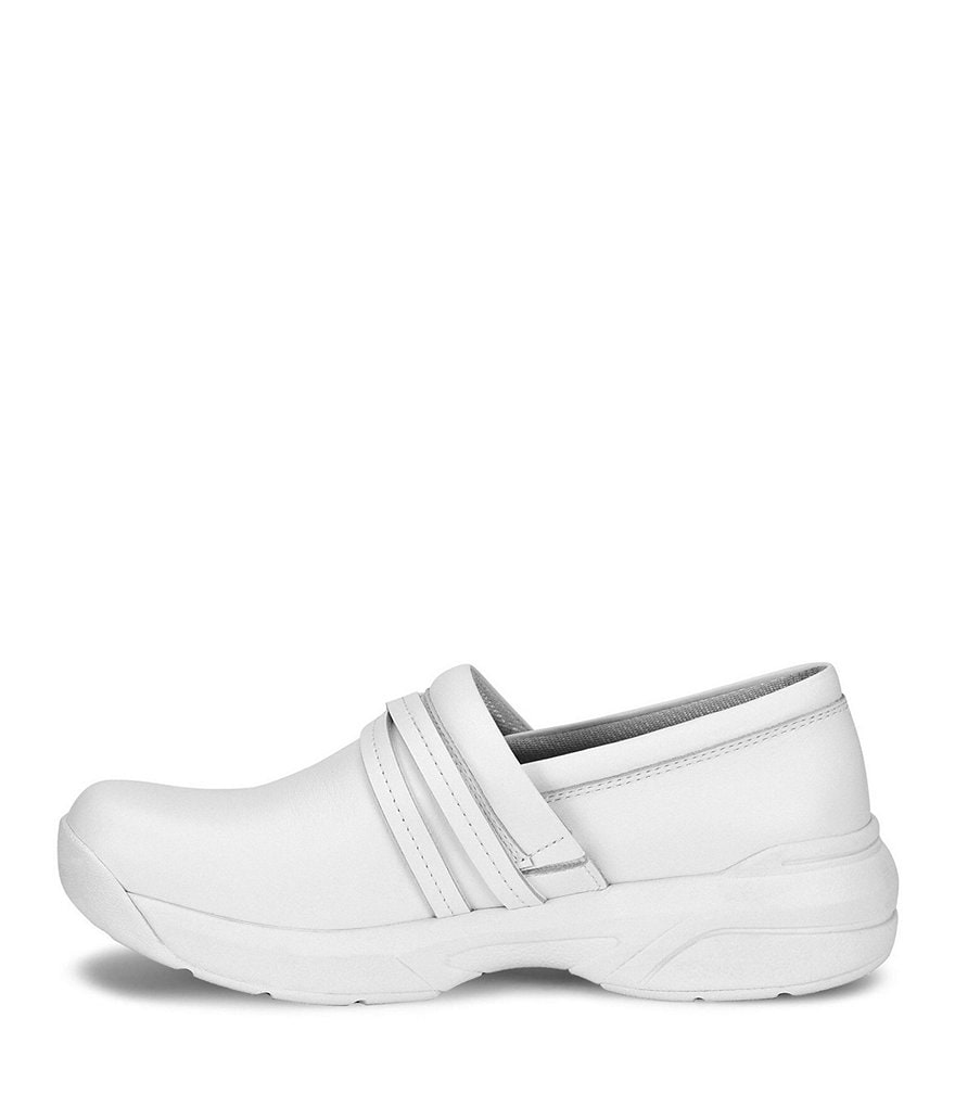 Nurse Mates Ceri Buckle Detail Leather Slip-Ons