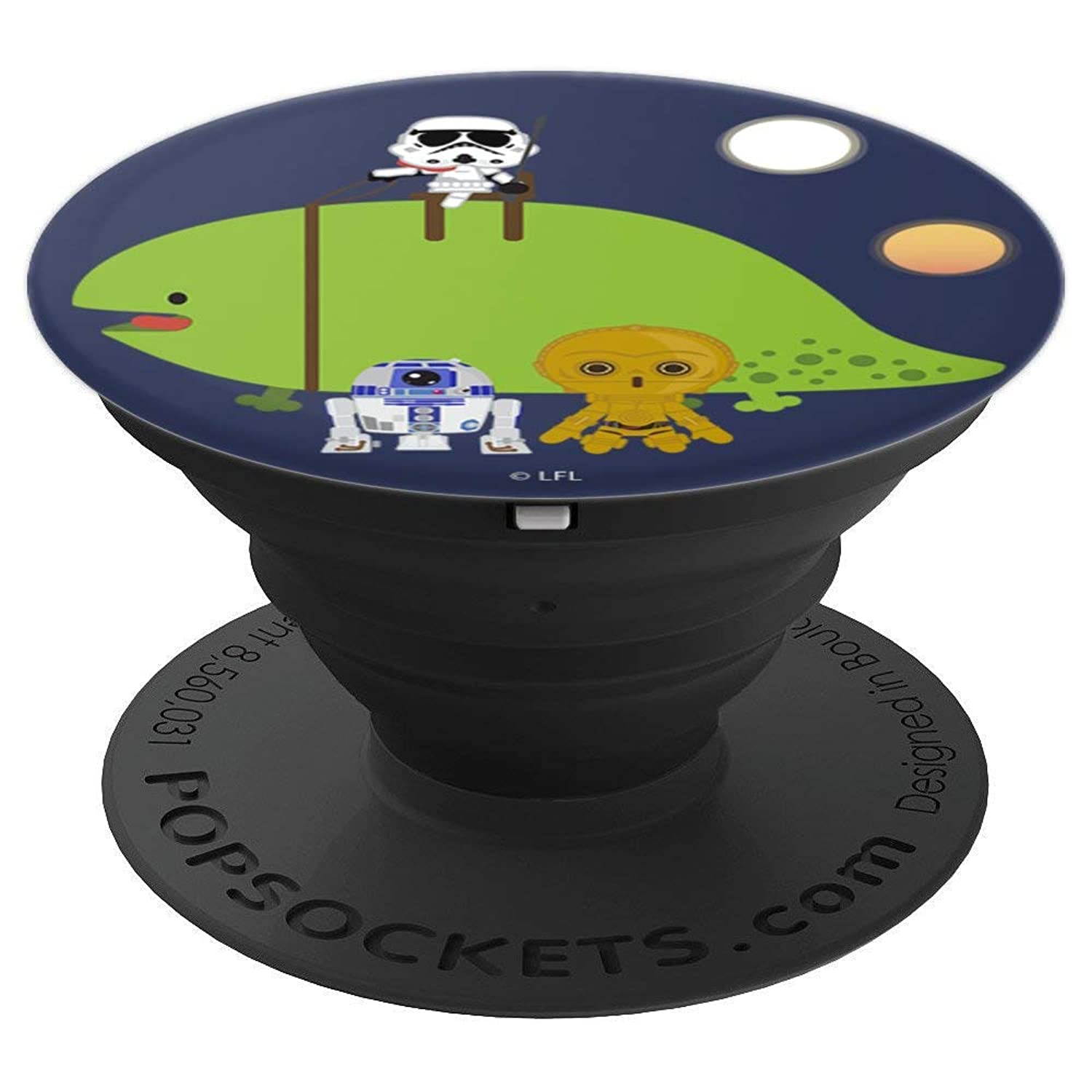 Star Wars Group Cute Cartoon Droids PopSockets Grip and Stand for Phones and Tablets