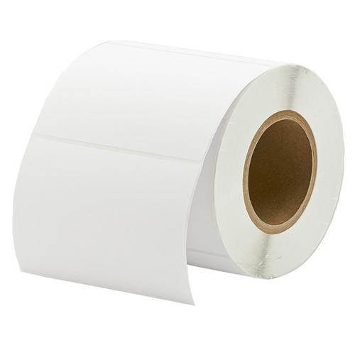 Primera 75400 Name Badge Label - 4" Width x 3" Length - 18 / Carton - Rectangle - 500/Roll - 2" Core - Inkjet