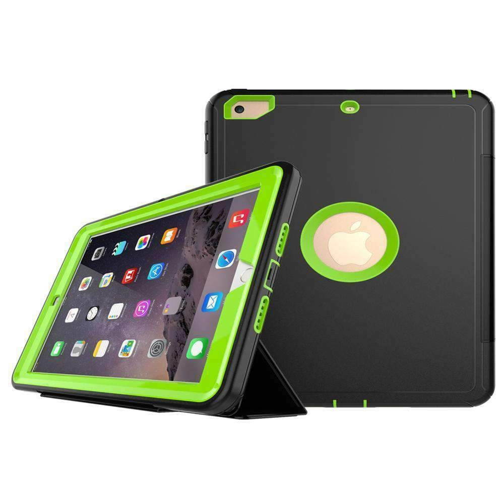 For Apple iPad 9.7" 6th generation 2018 Tough Protective Heavy Smart Case Cover