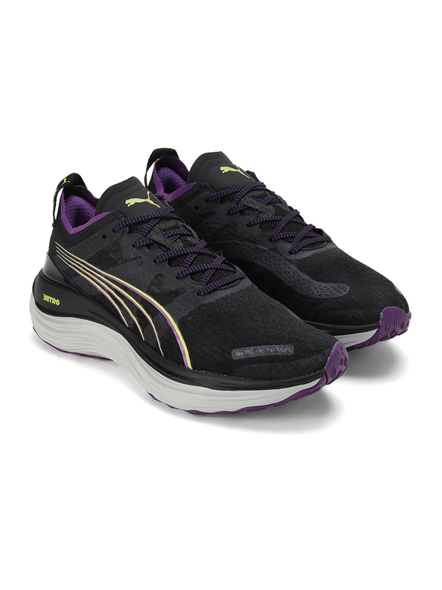 Puma Women's ForeverRun NITRO WTR Black Running Shoes
