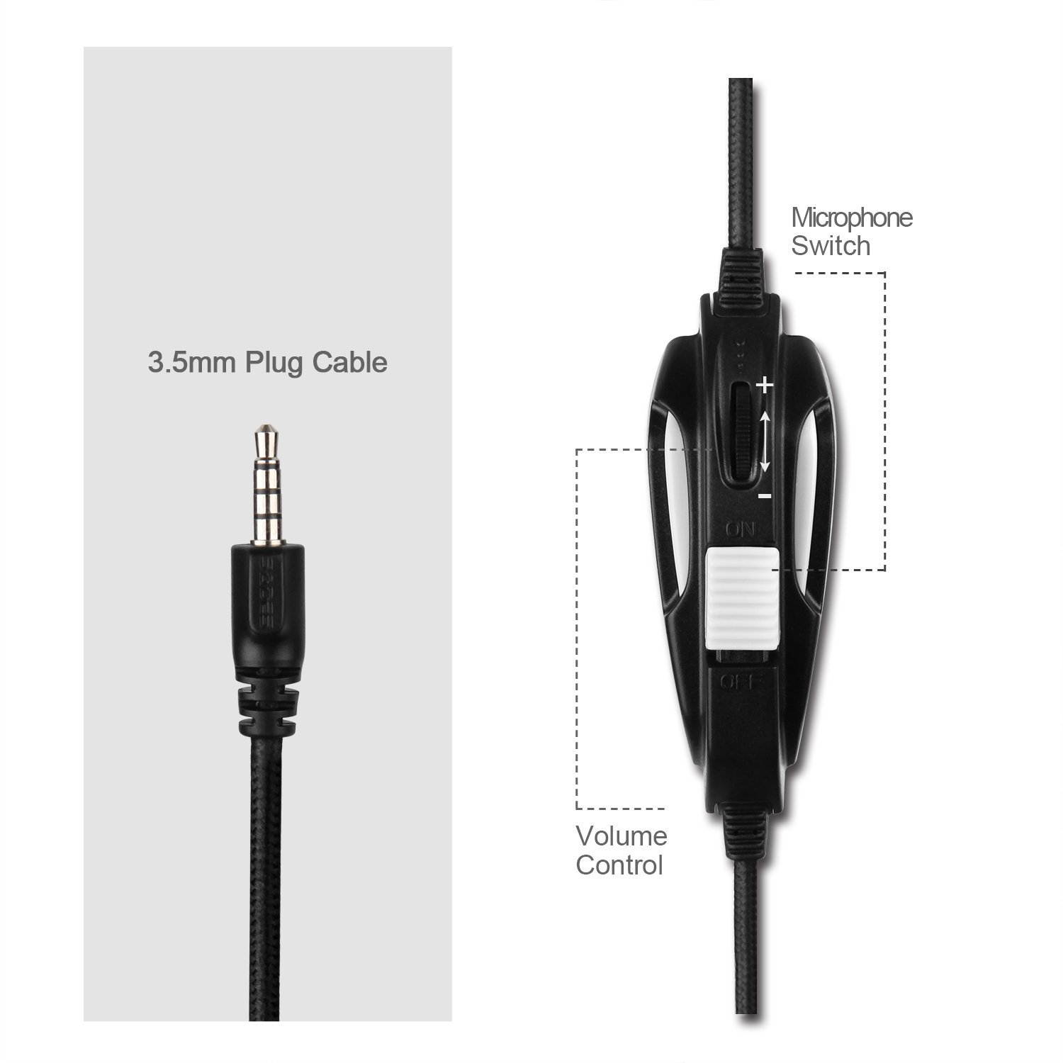 SADES New Arrival SA810Plus Over-ear Stereo Gaming Headset Headband Headphones with Hifi Mic Control-remote Noise-reduction for PC Computers/Notebooks/New Xbox One/PS4(Camouflage)