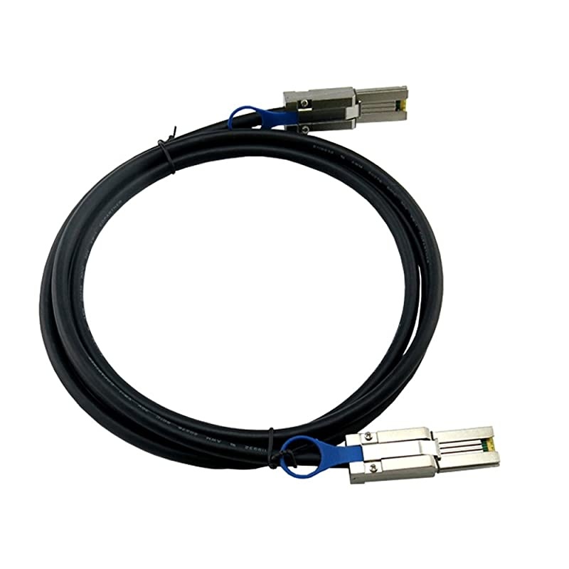 External 26 Pin Mini SAS SFF-8088 to Mini SAS 4X SFF-8088 Data Cable Male Cord Server Raid Cable (50CM/1.65FT)