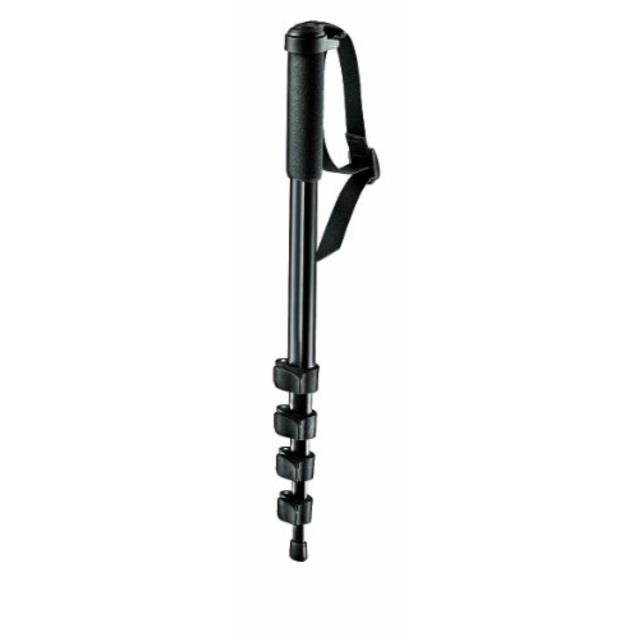 manfrotto mmc301 compact 5 section aluminum monopod for cameras black
