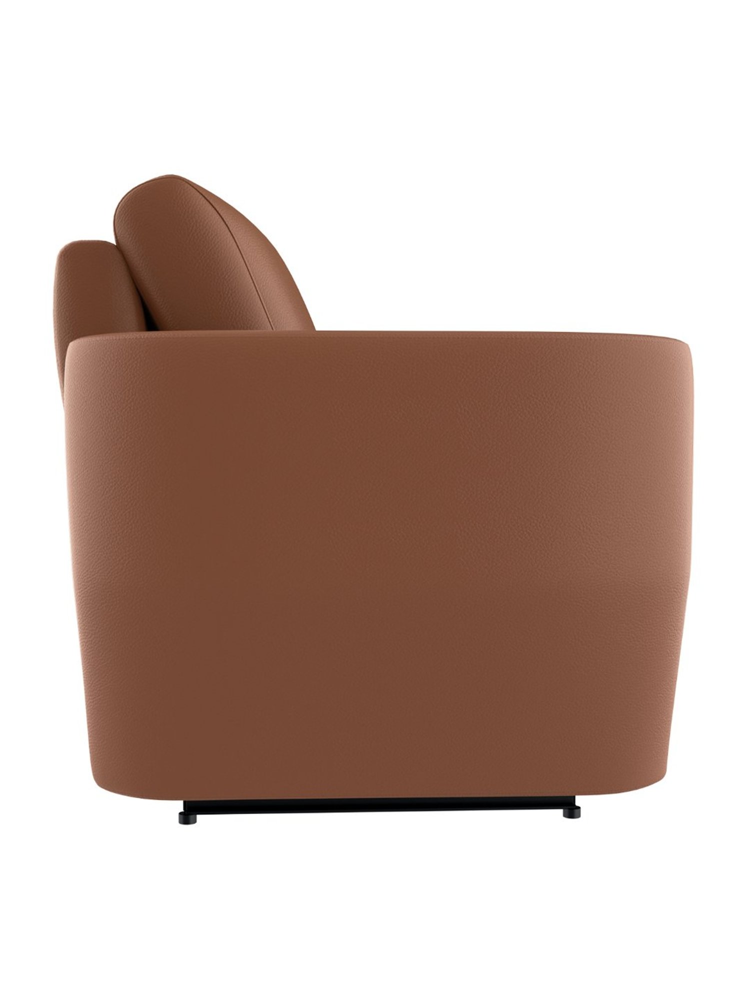 Godrej Interio Collet V2 Brown Pinewood 3 Seater Sofa