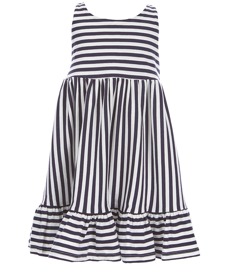 Peek Little/Big Girls 2T-12 Embroidered Chambray A-Line Dress