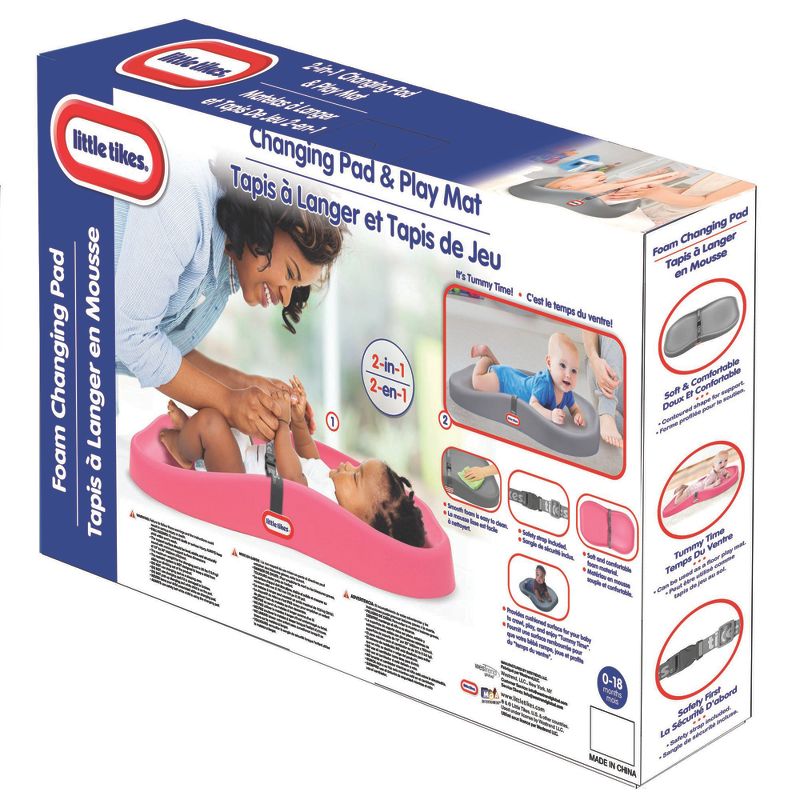 Hankel Changing Table - Pure White and Weathered Oak - South Shore