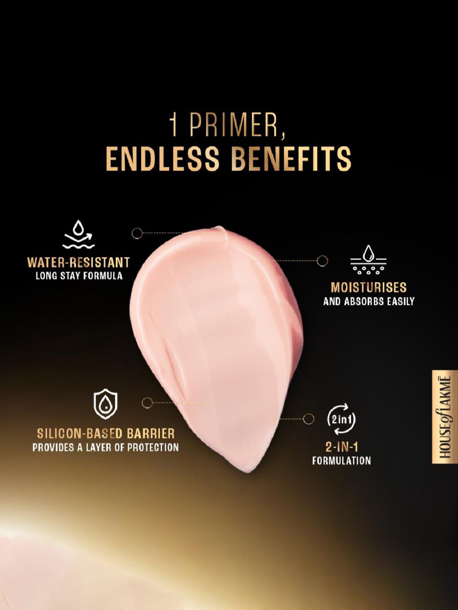 Lakme Unreal Blurfect Primer Pink - 10 gm